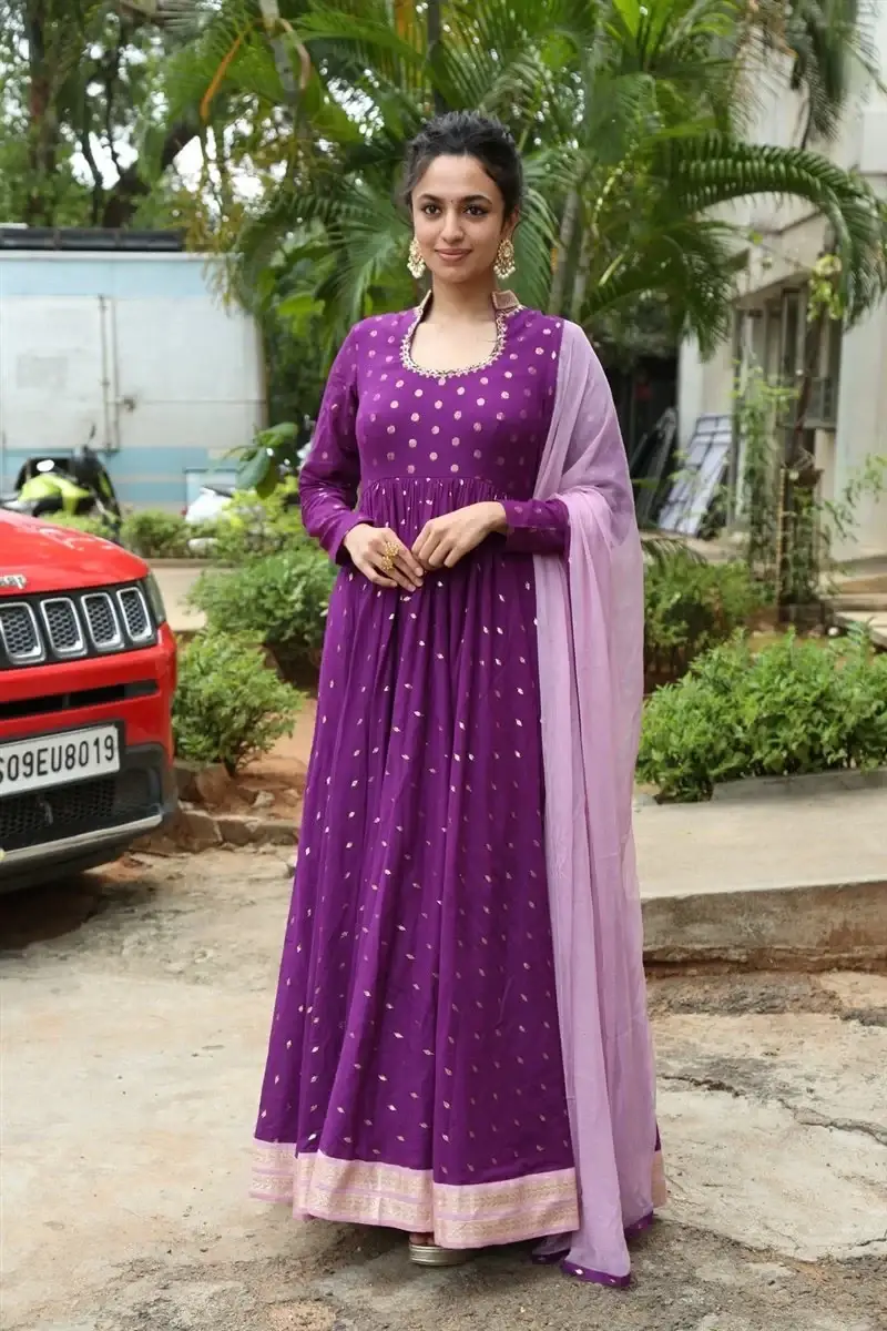 Indian Actress Malvika Nair at Anni Manchi Sakunamule Movie Meet